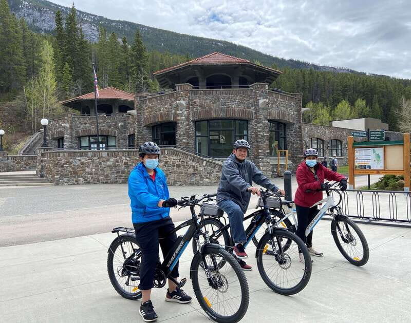 Banff Townsite: E-Bike Explorer - Bow Falls and Surprise Corner: Getting the Banff Feel in the First Stretch