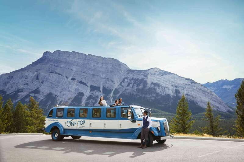 Banff: Vintage Car Legendary Open-Top Touring - Photo stops with an open-top angle (and the right posture)