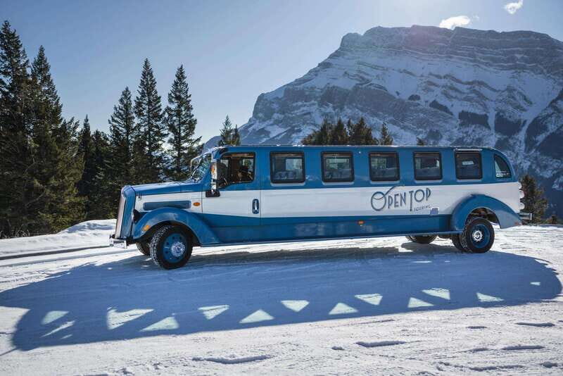 Banff: Vintage Car Legendary Open-Top Touring - Comfort details: USB charging and weather cover options