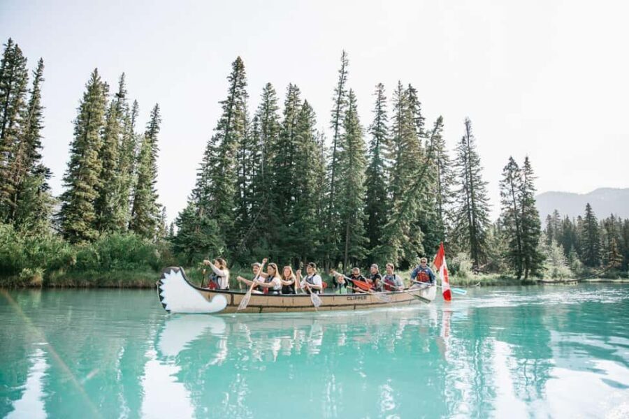 Banff: Wildlife on the Bow River Big Canoe Tour - Views of Banff National Park From the Water