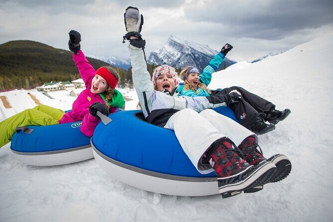 Banff Winter Day Tour: Lake Louise Ski Resort & Abraham Lake - Outdoor Hot Springs at Banff (and the Switch to Cave & Basin)
