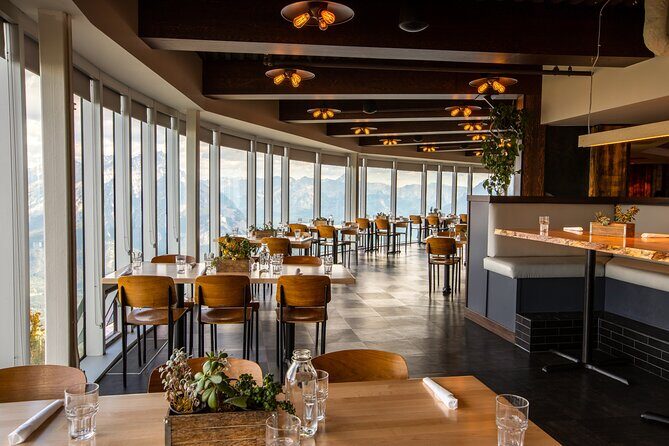 Banff Winter Tour Featuring Mountaintop Dinner and Banff Gondola - Hosts, storytelling, and snowshoes in winter mode