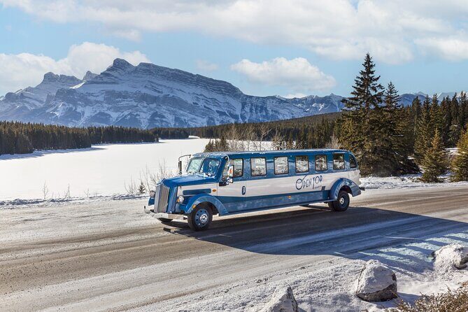 Banff Winter Tour Featuring Mountaintop Dinner and Banff Gondola - Scenic quick stops you can actually enjoy