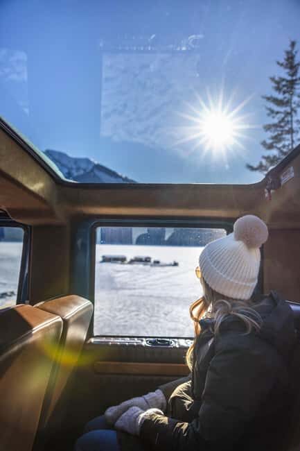 Banff: Winter Tour with Dinner & Nightrise at Banff Gondola - Banff Avenue and Bow Falls: Where Winter Light Makes Photos Easier