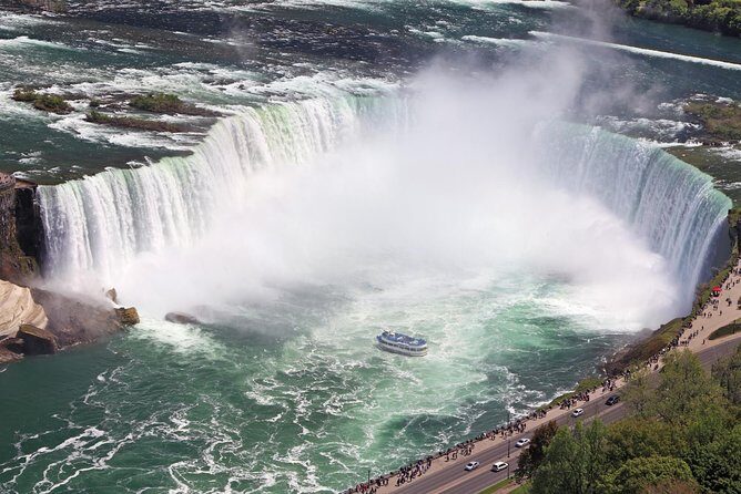 Best Niagara Falls Tour with Boat, Lunch & Journey Behind Falls - Skylon Tower in 30 Minutes: 775 Feet for the Big Picture