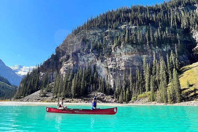 Bestseller from Canmore/Banff: Lake Louise Adventure - Canoe time on Lake Louise (and what it really costs)