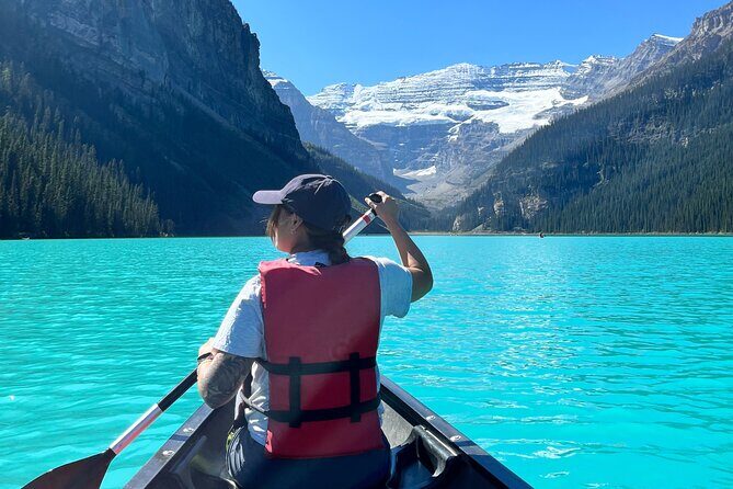 Bestseller from Canmore/Banff: Lake Louise Adventure - Skipping the line and storing your stuff