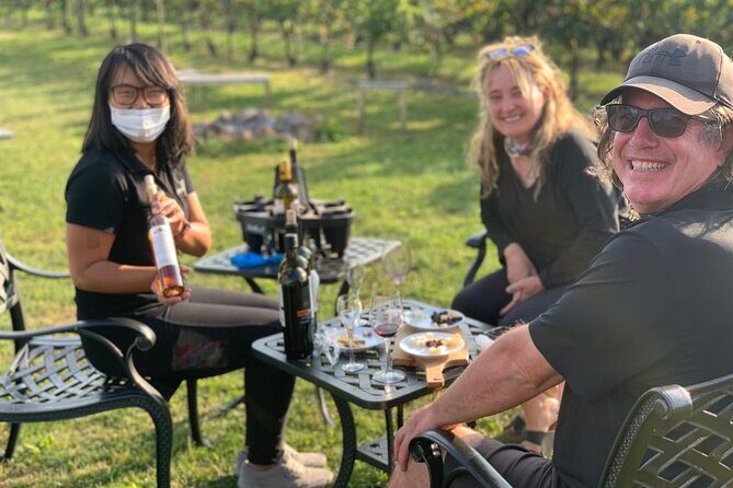 Between the Lines Cheese and Charcuterie Picnic - The wine tasting piece: how pairing stays front and center