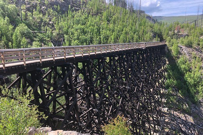 Bicyle Tour on Historical Kettle Valley Railway from Myra Canyon to Penticton - Finish at D’Angelo Winery: Complimentary Tasting and Your Return Ride