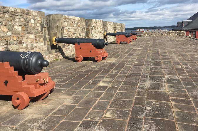 Black Wood Tours: Fortress of Louisbourg Tour - Mira River Provincial Park: salt + fresh water scenery and small-town energy
