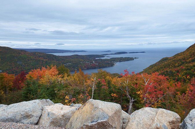 Blackwood Tours: 6 Hour Cabot Trail Tour in Cape Breton, NS - A top golf-course view and Ski Cape Smokey: scenery even when you’re not skiing