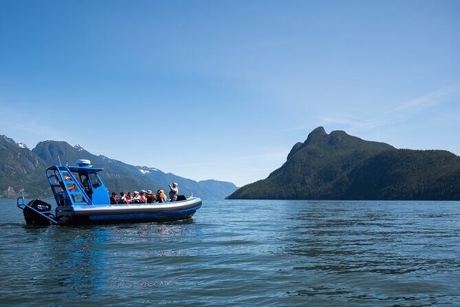 Bowen Island Dinner and Zodiac Boat Tour by Vancouver Water Adventures - A zodiac boat plus Bowen Island dinner: how the timing works