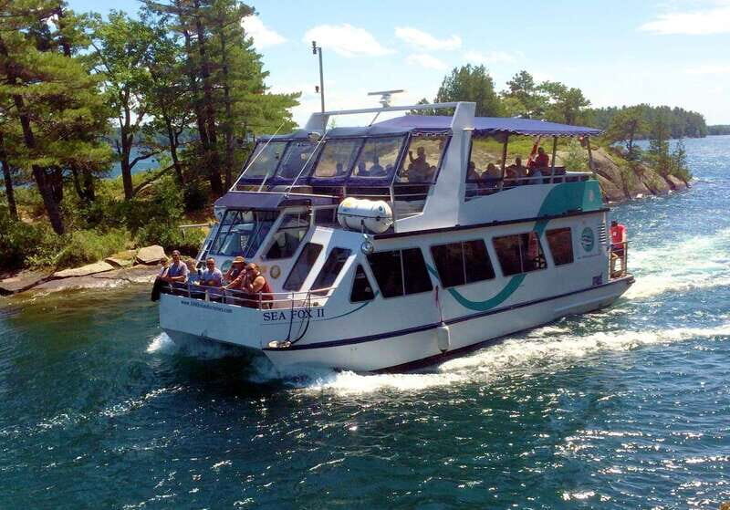 Brockville: 1000 Islands Cruise - The St. Lawrence Seaway Channel: Watching Big Ships Without the Big-Ship Hassle