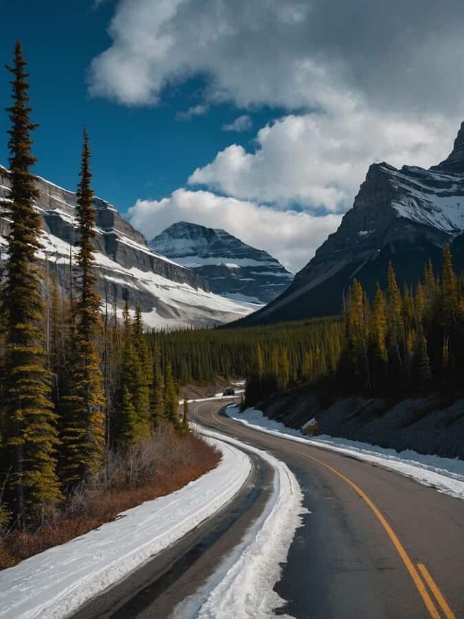 Calgary Banff: Columbia Icefield, Skywalk and Lakes Day Tour - Johnston Canyon Lower Falls: A Visual Reward After the Ice