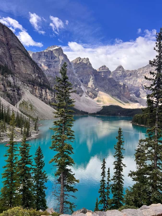 Calgary, Banff: Lake louise , Moraine ,Emerald Lake day Tour - Johnston Canyon Lower Falls and Upper Falls: when your legs get their turn