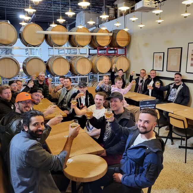 Calgary: Brewery Tours at Award Winning Venues - Stop One: VIP Brewery Learning With Beer and Wine Choices