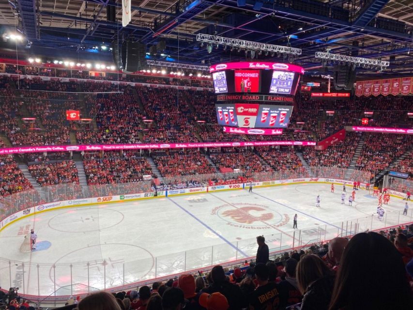 Calgary: Calgary Flames Ice Hockey Game Ticket - Seat categories at a Flames game: budget view vs close-to-the-ice energy