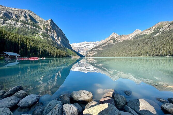 Calgary/Canmore/Banff: Enchanting Banff National Park Day Tour - Surprise Corner and Bow Falls: iconic views on short clocks
