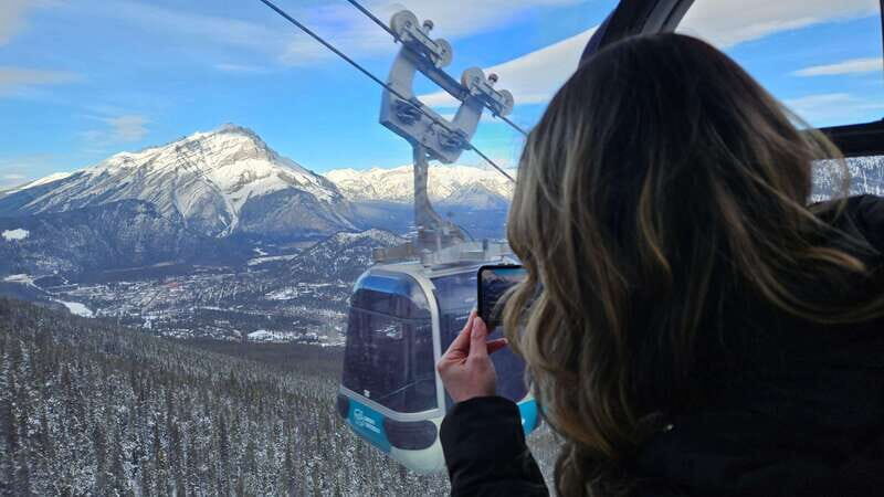Calgary: Canmore, Banff, Lake Louise - Gondola Included - Banff Gondola to Sulphur Mountain: the included 360-degree payoff