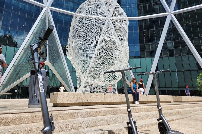 Calgary City Highlights 2 Hour E-Scooter Tour - Apollo Air 2022 and Helmet: The Part That Makes It Actually Work