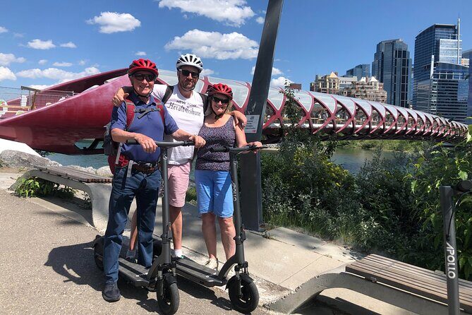 Calgary City Highlights 2 Hour E-Scooter Tour - Finishing in Downtown Streets: How You Get the Calgary Vibe
