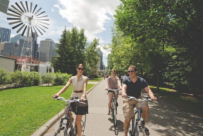 Calgary City Highlights 3 Hour Bike Tour, E-Bike Upgrade Avail. - Meet-up at Toonie Tours: easy start, smooth finish