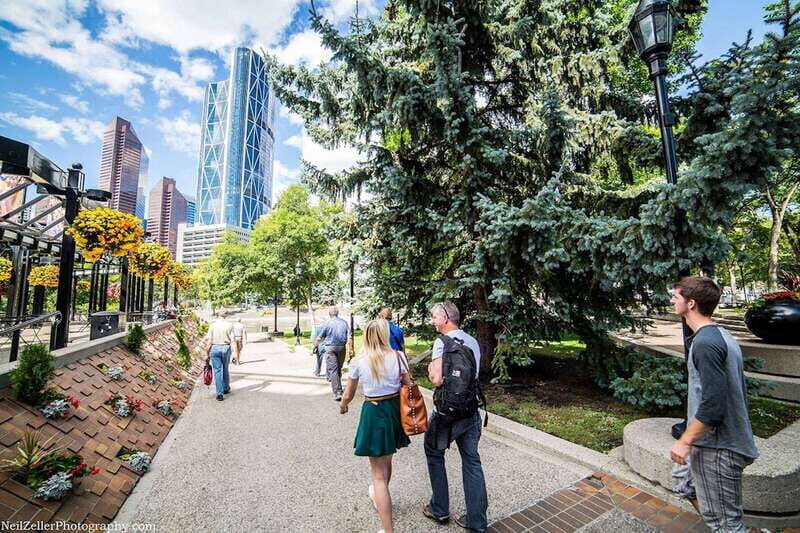 Calgary Downtown: 2-Hour Introductory Walking Tour - Municipal Plaza orientation: where the tour’s story begins