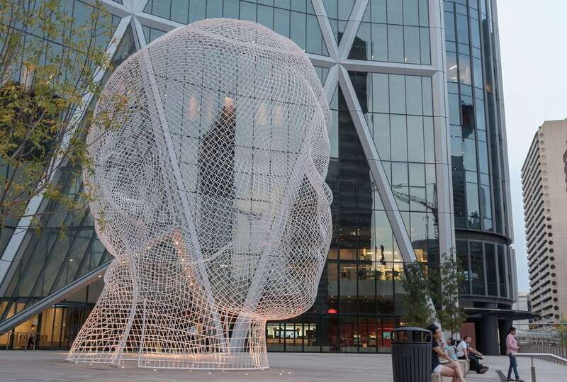 Calgary Downtown: 2-Hour Introductory Walking Tour - East Village: historic buildings meet a newer downtown pulse