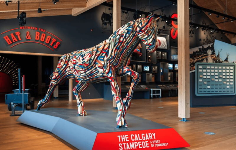 Calgary: Sam Centre Calgary Stampede Museum Ticket - Interactive technology: fun first, meaning second