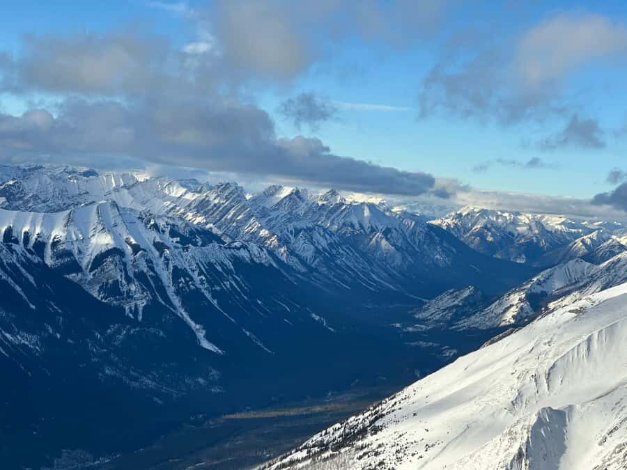 Canmore: 25-Minute Three Sisters Helicopter Tour - The flight over Bow River and toward the Three Sisters skyline