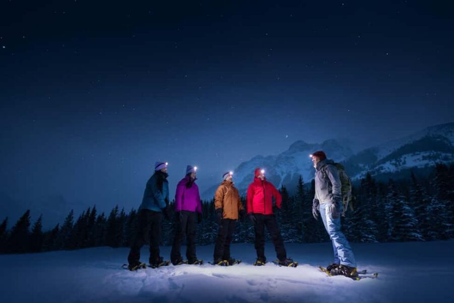 Canmore: Stargazing and Night Adventure - Gear-Up Moment: Headlamps and Winter Ice Cleats