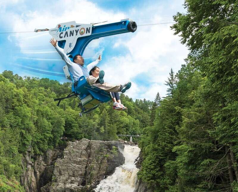 Canyon Sainte Anne: Air Canyon Ride with Park Entry - Price and value: is about $21 fair for this combo?