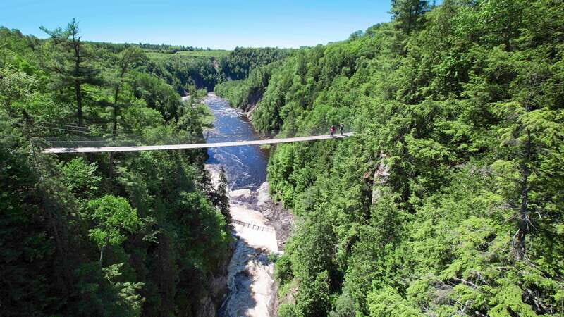 Canyon Sainte-Anne: Park Admission Ticket - Food and timing: plan so you don’t rush the falls