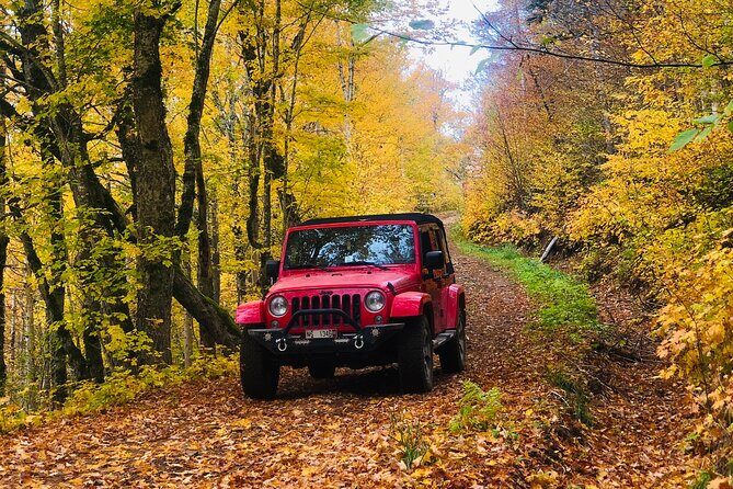 Cape Breton Scenic Jeep Adventure - Stop 1: Cabot Trail and Margaree Harbour fishing stories (about 30 minutes)