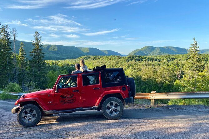 Cape Breton Waterfall Jeep Excursion - Biggest Waterfall in NS - Valley View Chalets: A Panoramic Margaree Valley Stop with 200-Year-Old Roots