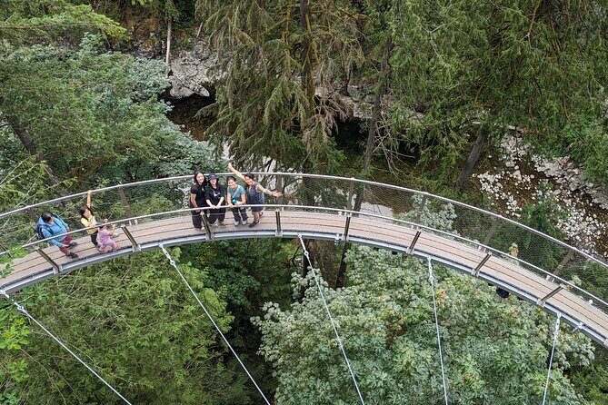 Capilano Suspension Bridge Canyon Lights & 4 Top highlights - Lynn Canyon Park: rainforest steps and a real canyon crossing