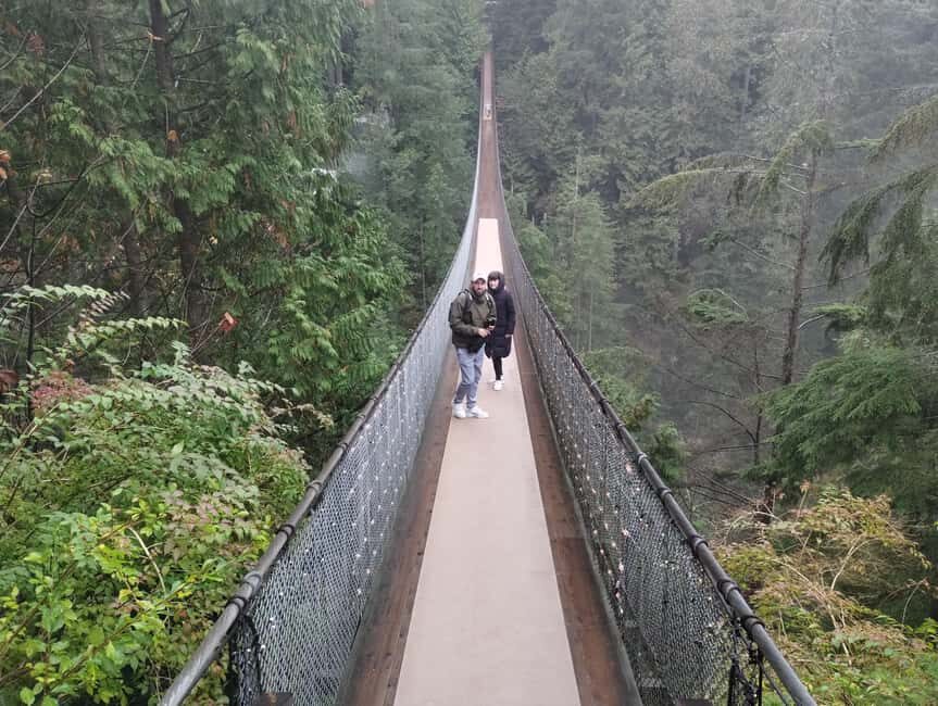 Capilano Suspension Br+Lake+Dam+Hachery/4in1/CAR/Small GROUP - Key moments that make this day tour worth it