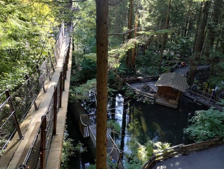 Capilano Suspension Br+Lake+Dam+Hachery/4in1/CAR/Small GROUP - Cleveland Dam: 1954 engineering with a big water view