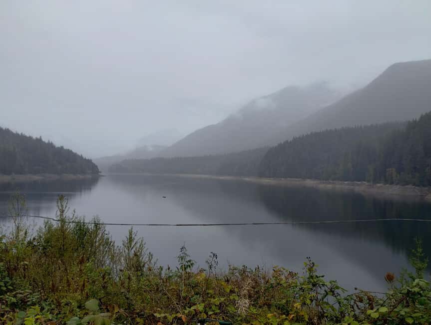 Capilano Suspension Br+Lake+Dam+Hachery/4in1/CAR/Small GROUP - Capilano Salmon Hatchery: seeing the salmon story up close
