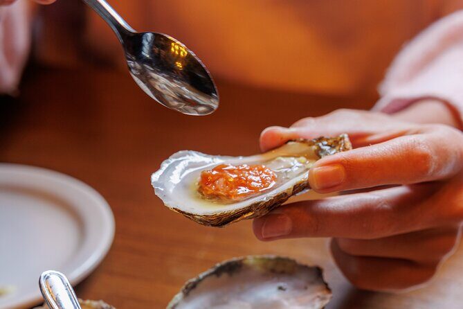 Charlottetown Small Group Harbor Walking Food Tour - Oysters and lobster roll: the harbor flavor payoff