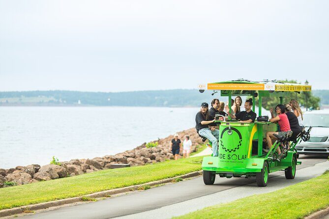 Charlottetown waterfront SOLAR PartyBike food & drink experience! - Key things to know before you ride