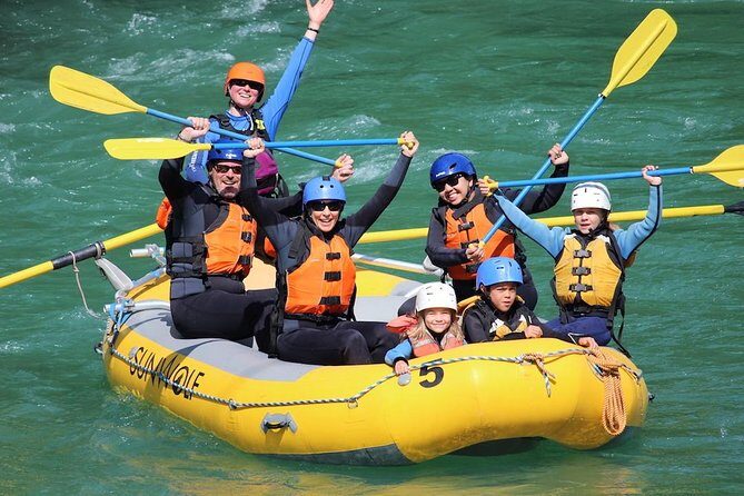 Cheakamus Family Adventure - On the water: safety first, then the fun (with practice time)