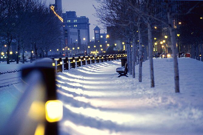 Christmas Walking Tour in Old Montreal - New France holiday traditions, told in plain street-level ways
