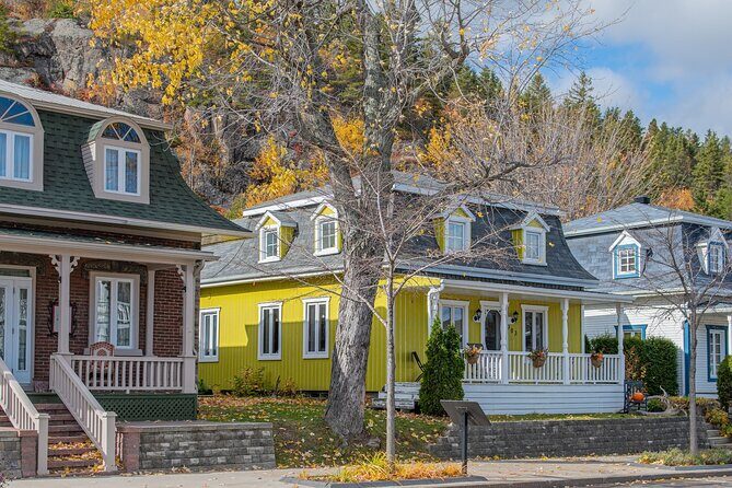City tour and hiking to the Canyon and Waterfall in the Park - Stop 1 at La Pyramide des Ha! Ha!: how La Baie grew around paper and people