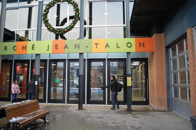 City Tour; Montreal Trendy Neighborhoods - Jean-Talon Market: snack-and-look time in about 20 minutes