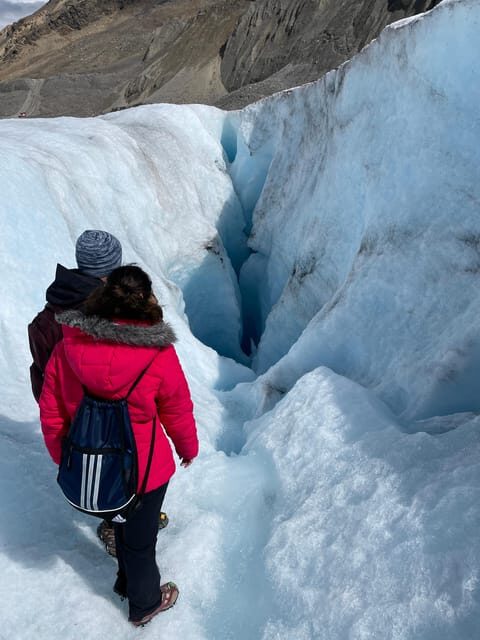 Columbia Icefield: Guided Glacier Hike - ACMG-certified guides and how they keep the hike safe around crevasses