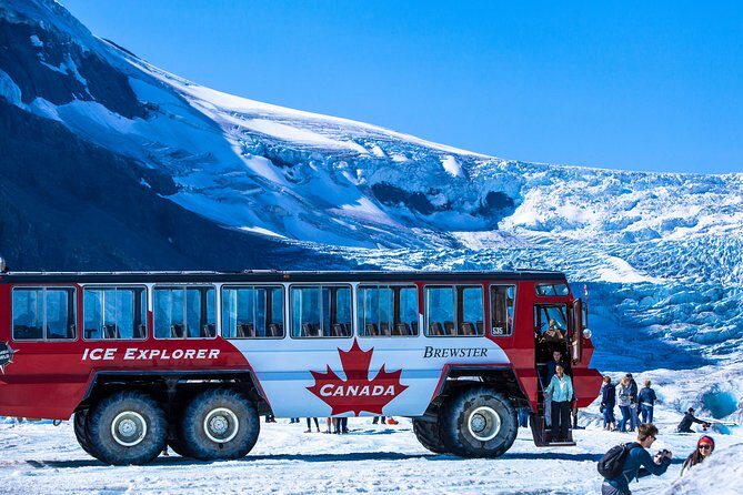 Columbia Icefield Tour with Glacier Skywalk from Jasper - Athabasca Falls and quick roadside viewpoints: short stops, big contrasts