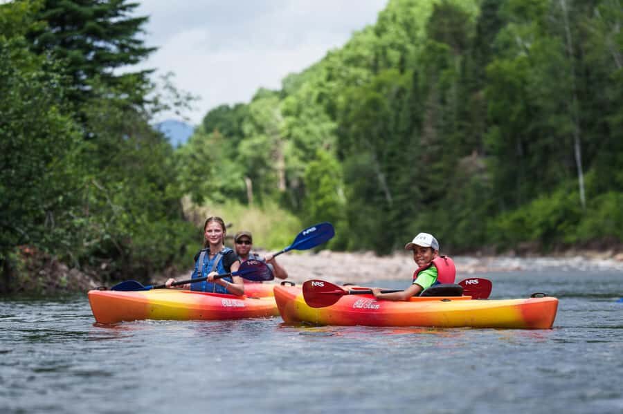 Descent of the Gouffre River in Baie-St-Paul, Charlevoix - La Familiale - From the base to the water: what the start feels like