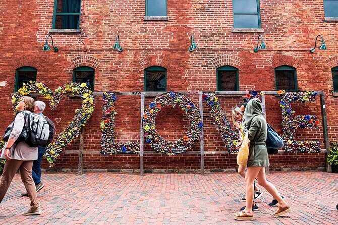 Distillery District Breakfast Tour - What you get for $55.04: coffee, breakfast sandwich, cookies, and more