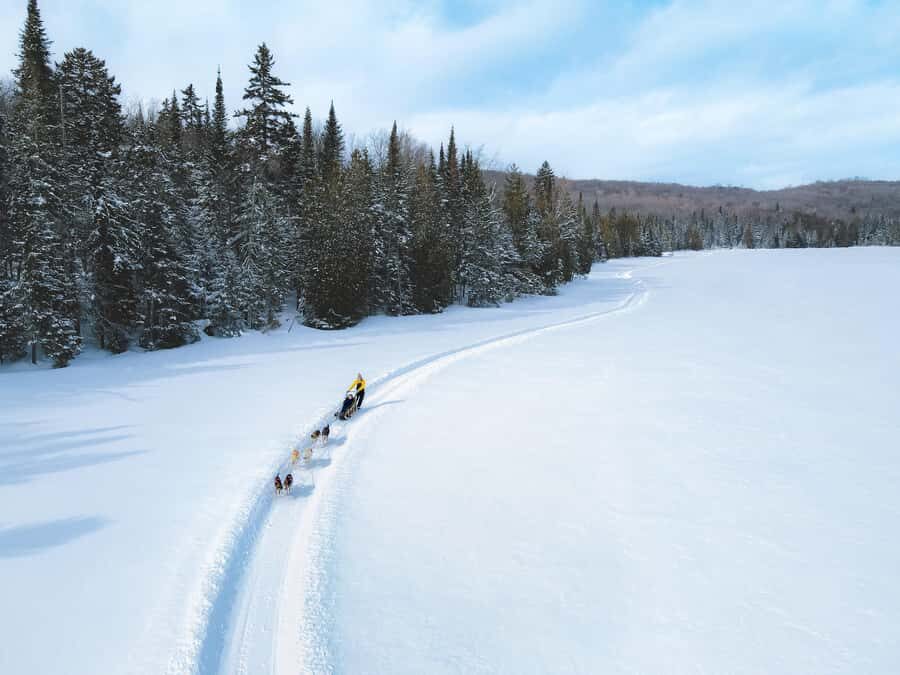 Dogsledding Upper Laurentians near Mont-Tremblant - Meeting Point Directions from Mont-Tremblant: A Clear Plan for Arrival
